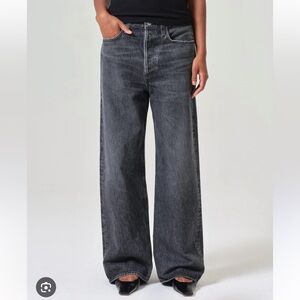 Agolde Low Slung Baggy In Ditch NWT 24x30.5